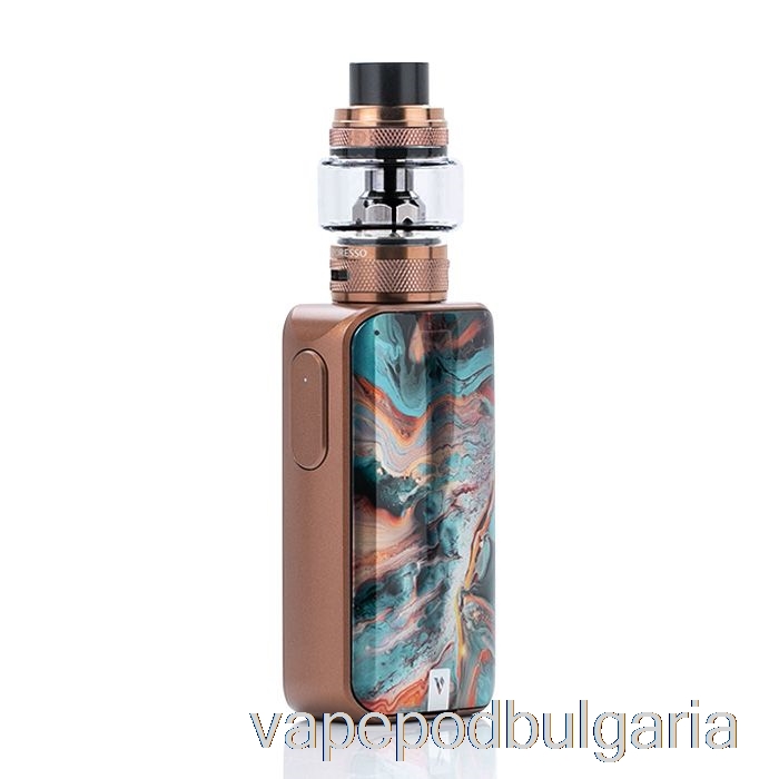 Vape 10000 Дръпки Vaporesso Luxe 2 220w Starter Kit Bronze Coral